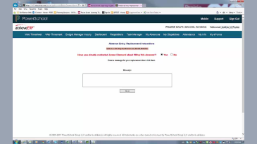 thumbnail of medium Atrieve Absence Entry - Bus Drivers