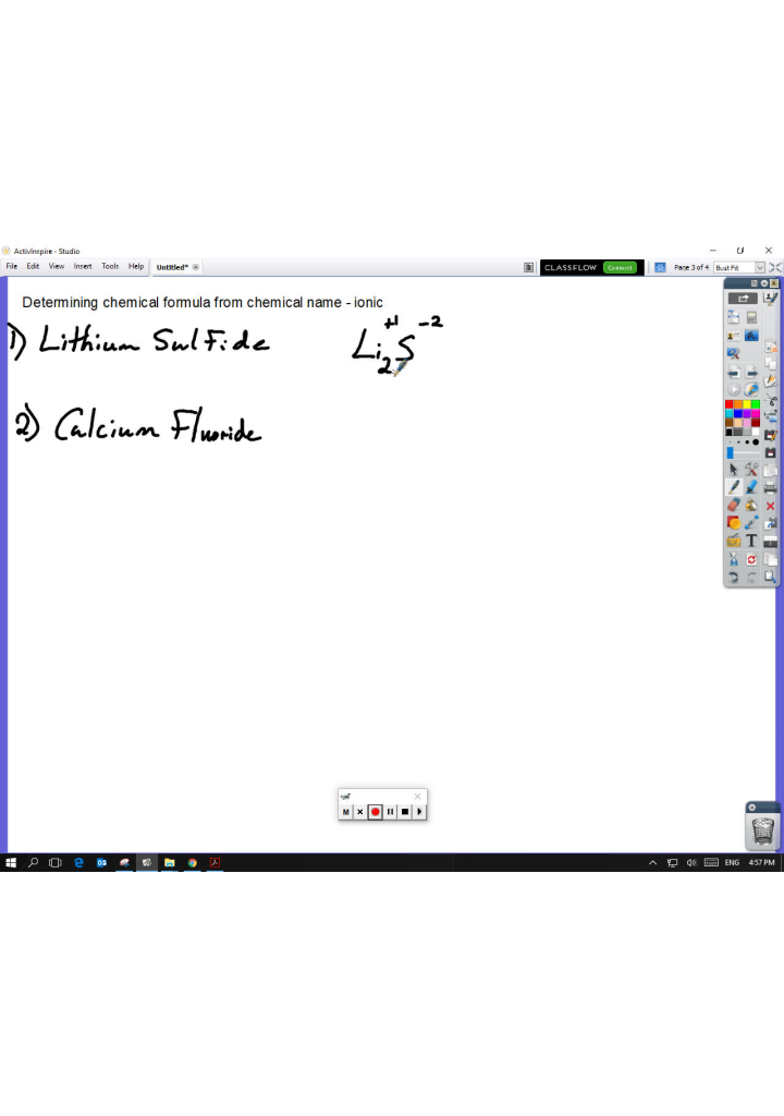 Naming Chemicals 2